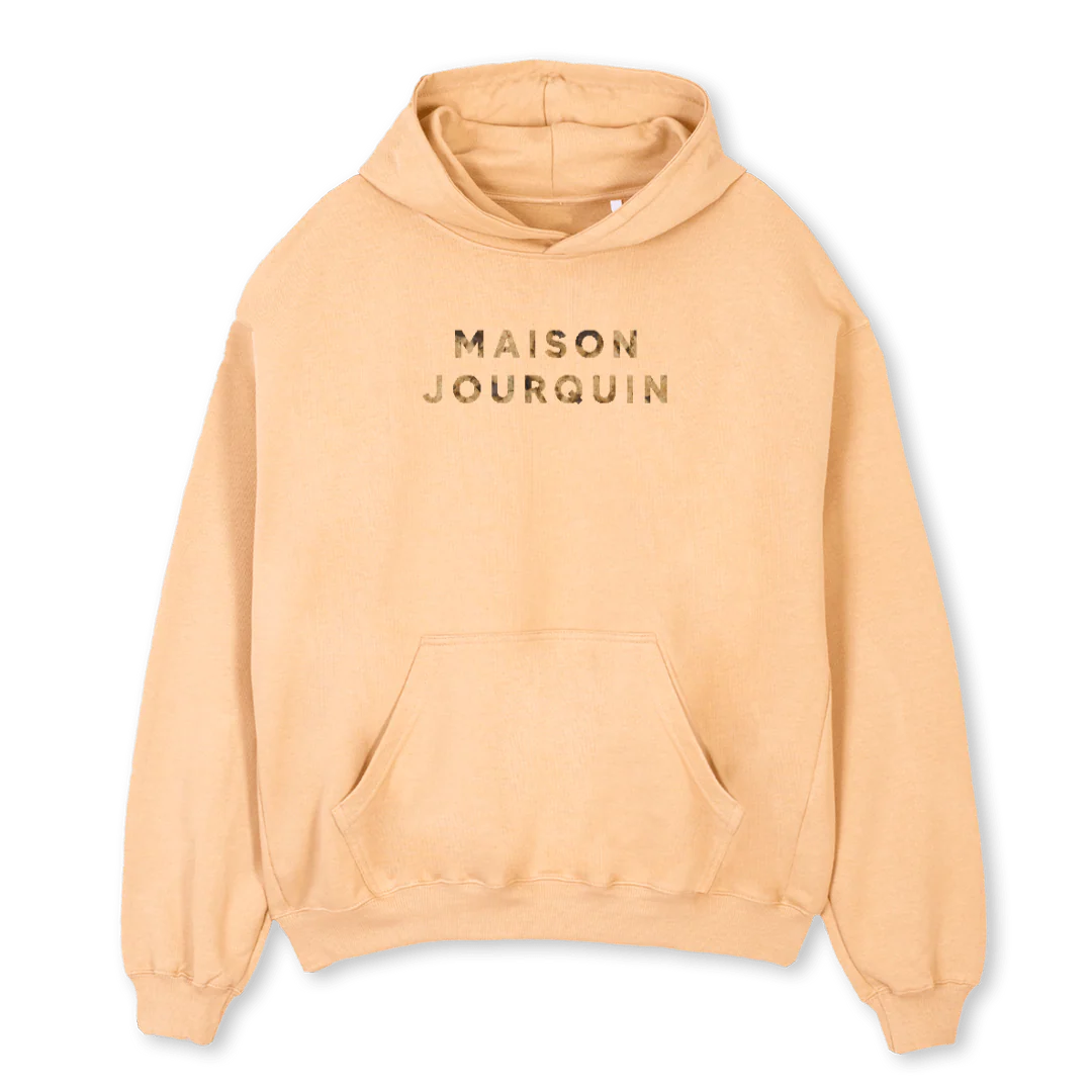MJ COOCKIE H SEND Sand Oversized Hoodie.