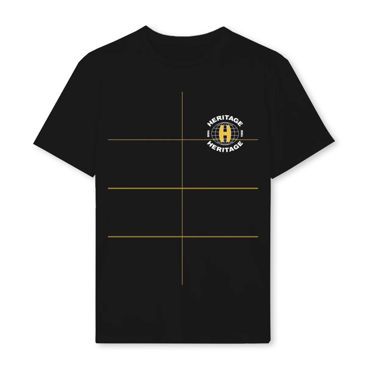 MMMAHERITAGETSHIRT Black Regular Tee.