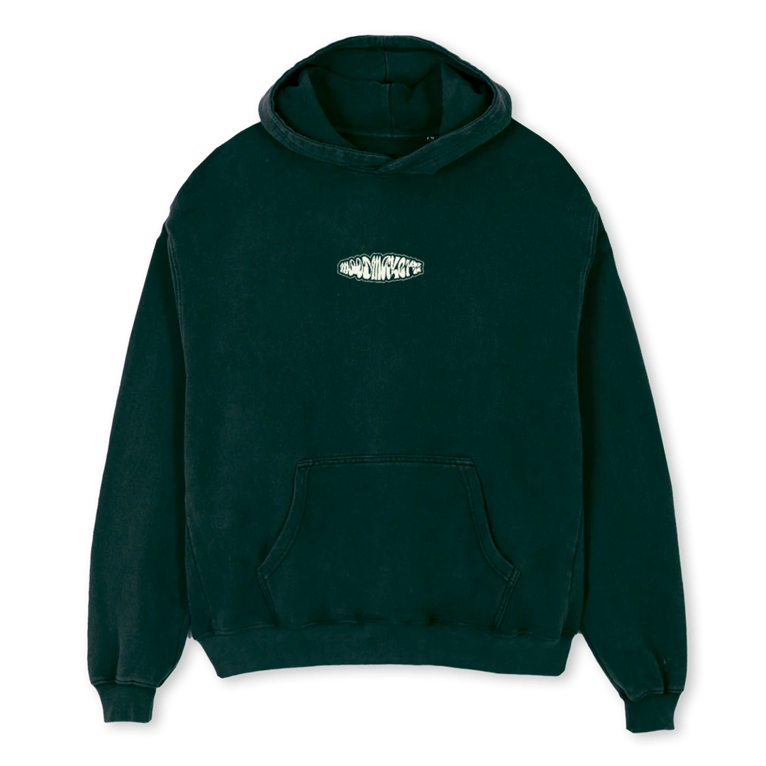 MMSNOW Wild Green Oversized Hoodie.