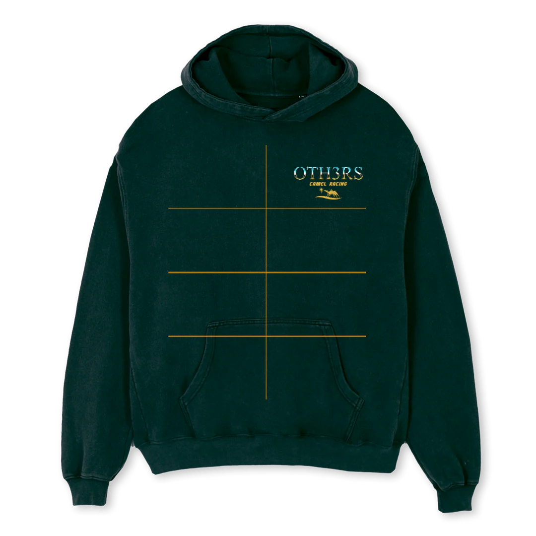 MNM Wild Green Oversized Hoodie.