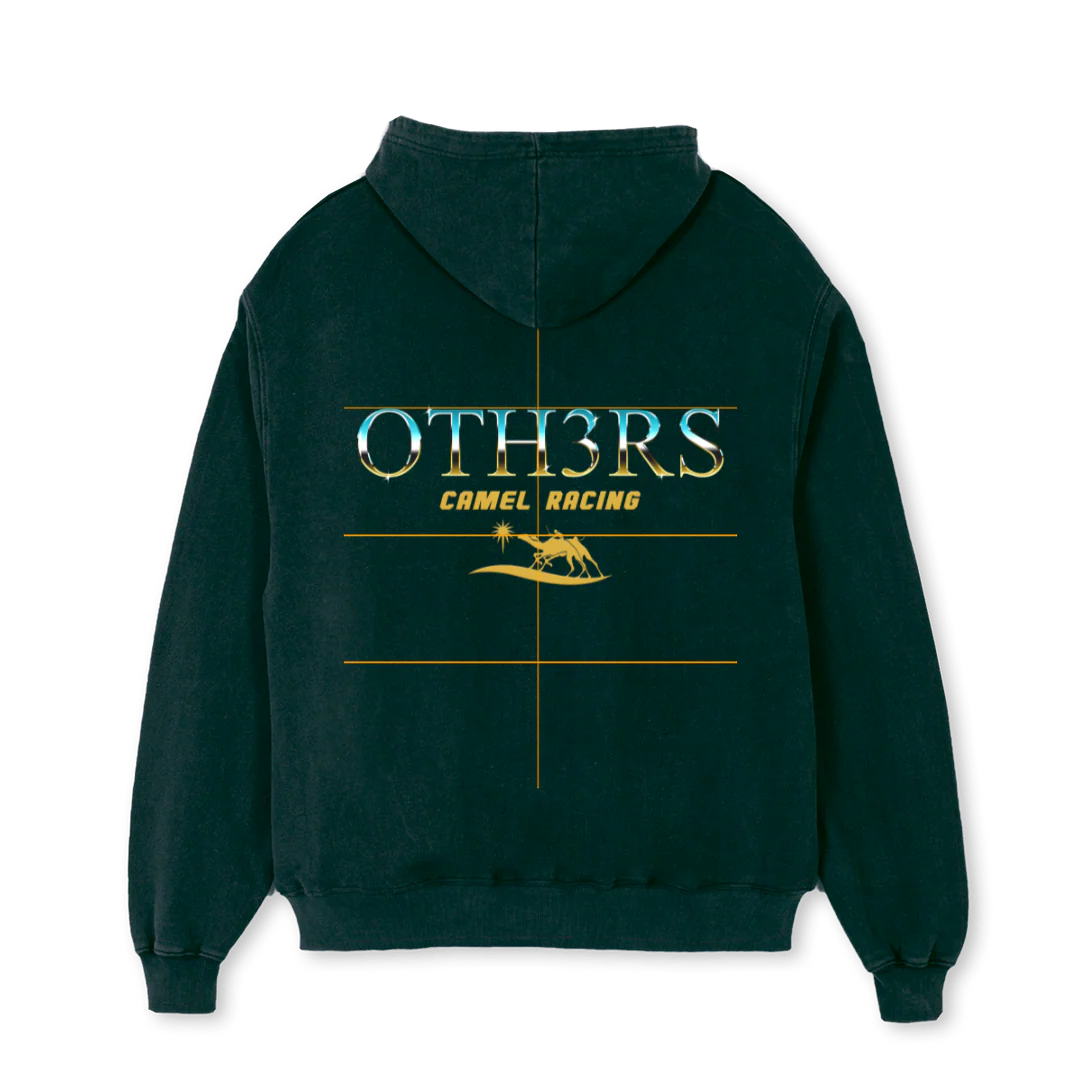 MNM Wild Green Oversized Hoodie. - Image 2
