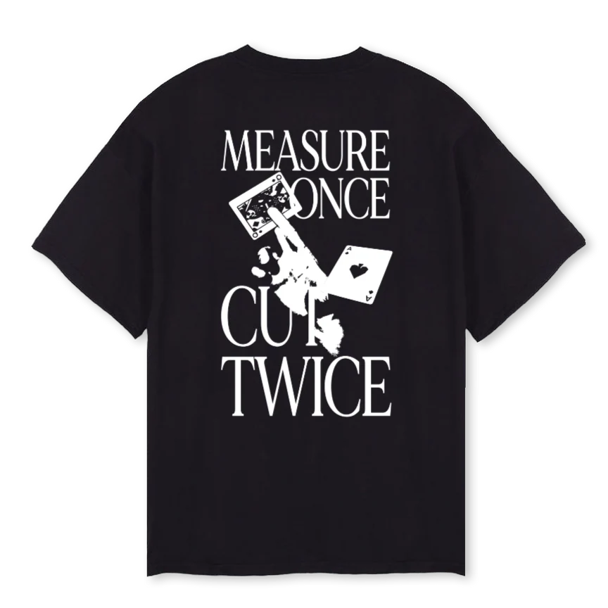 MOCTTHREE Black Oversized Tee. - Image 2