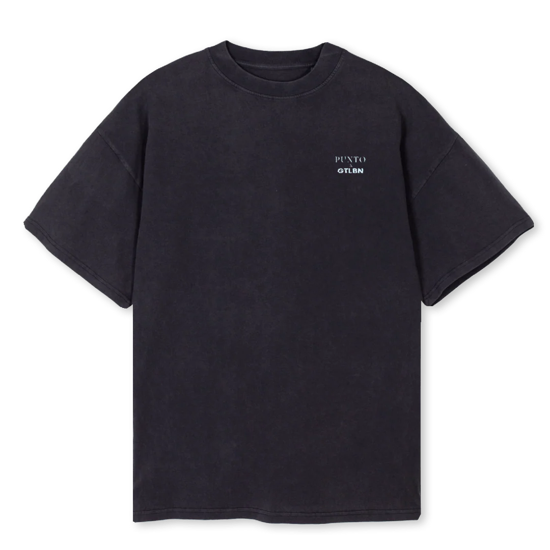 MOLDEPADELLT Vintage Black Oversized Tee.