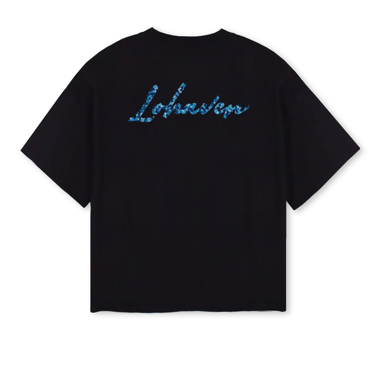 MOLO Black Oversized Boxy Tee. - Image 2