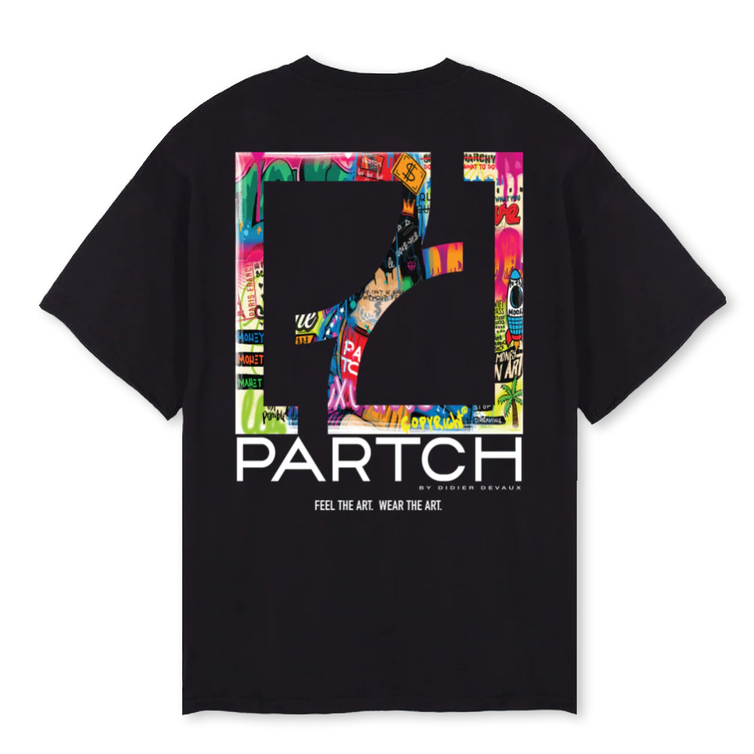 MONA OV BLK Black Oversized Tee.