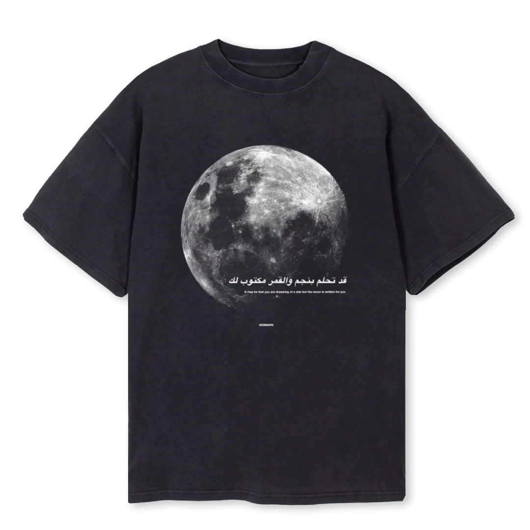 MOND Vintage Black Oversized Tee.