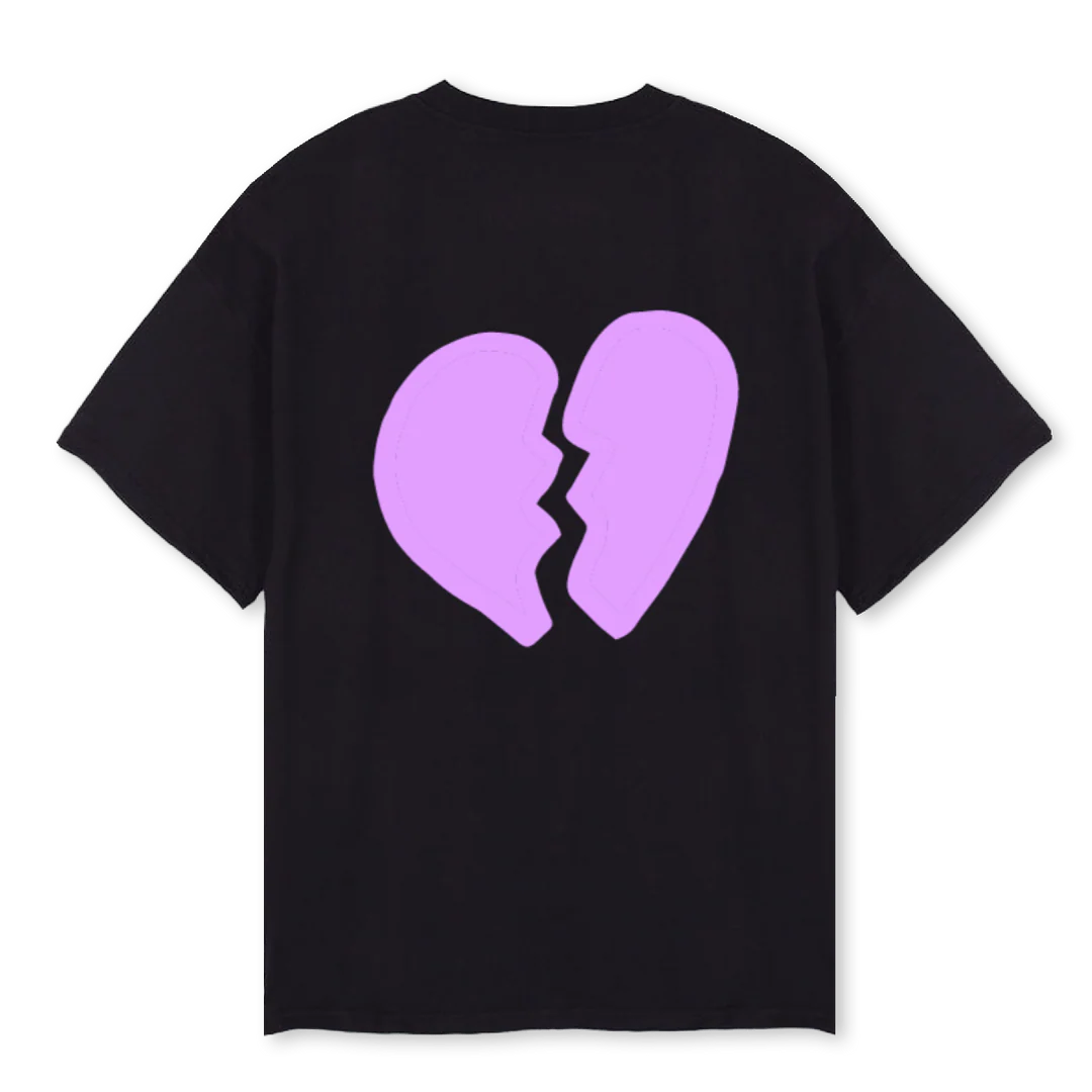 MONEY RACE Black Oversized Tee. - Image 2