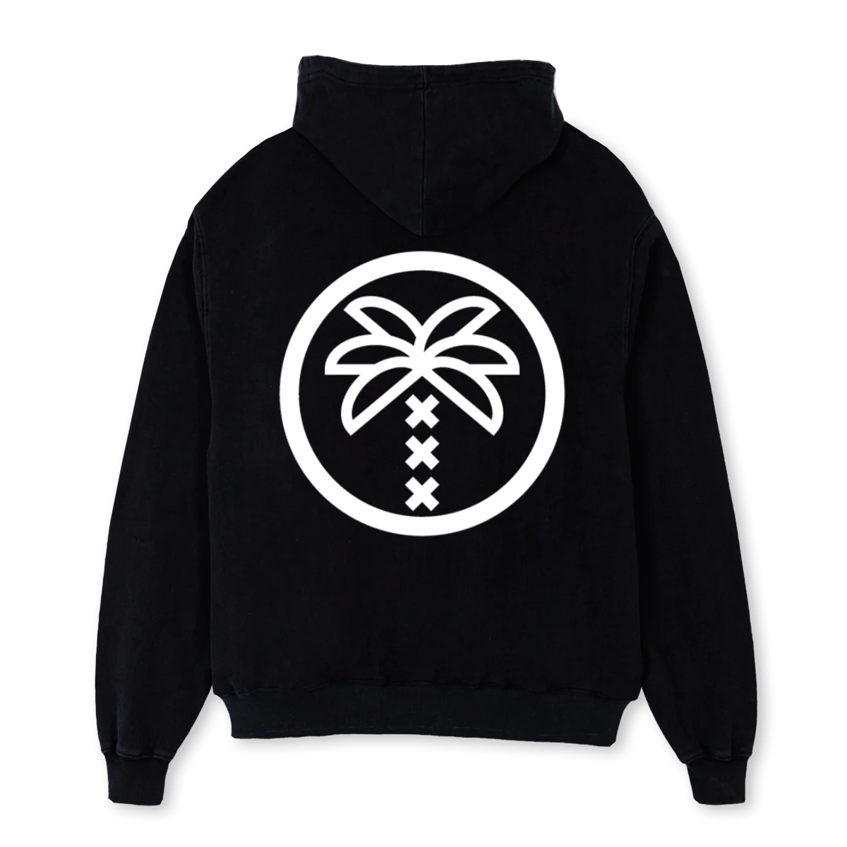 MONIER Black Oversized Hoodie. - Image 2