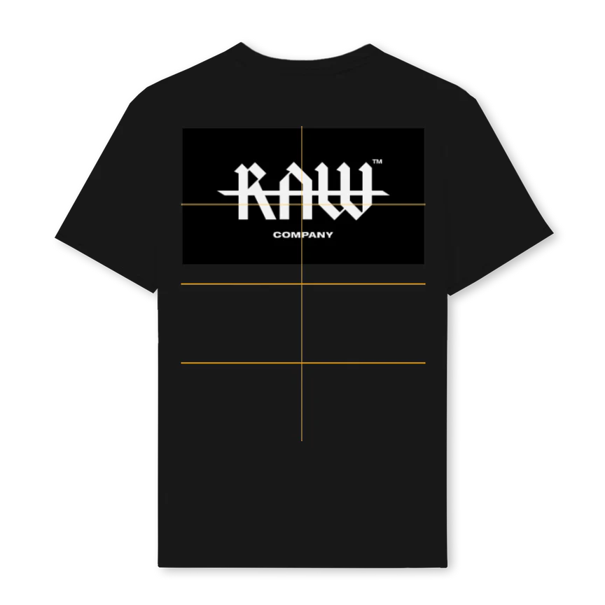 MOROC Black Regular Tee. - Image 2