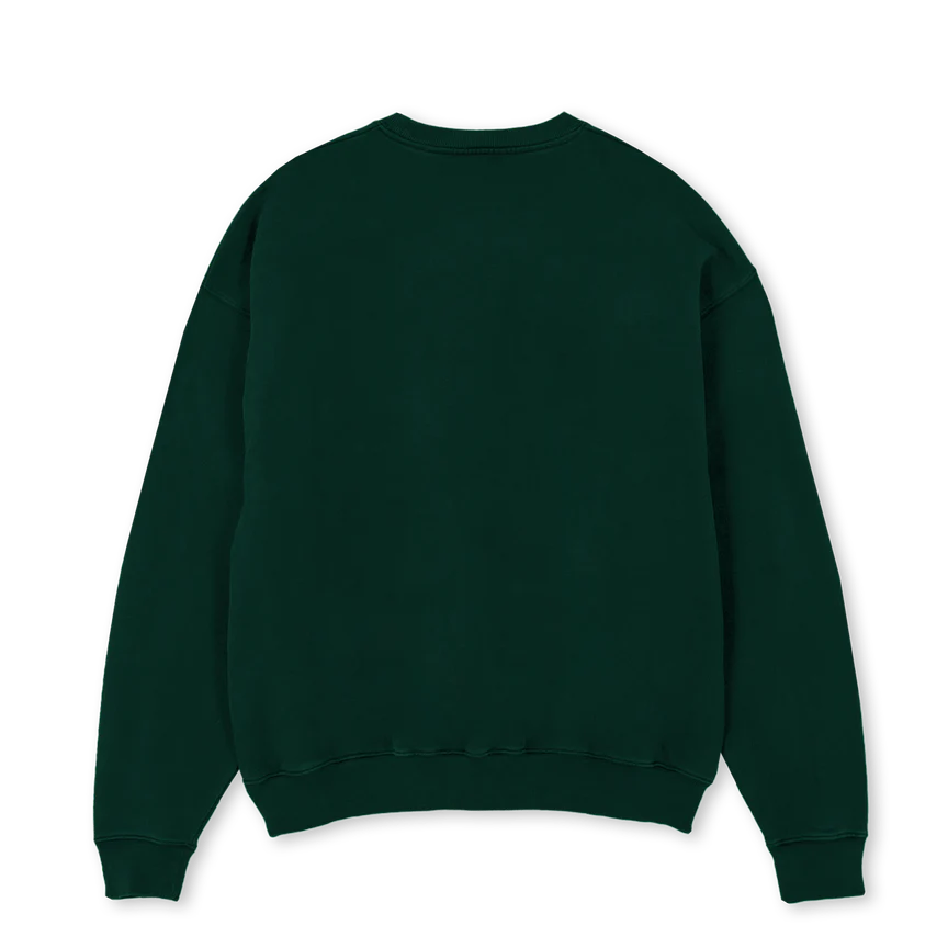 MOTFOUR Wild Green Oversized Crewneck Sweater. - Image 2
