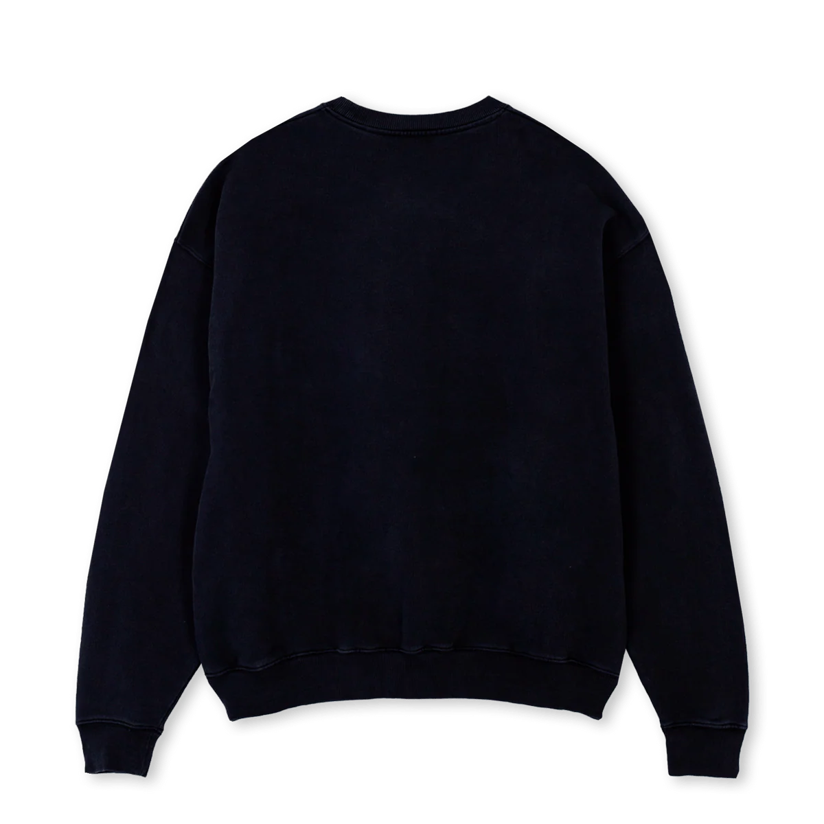 MOTHCREW Black Oversized Crewneck Sweater. - Image 2