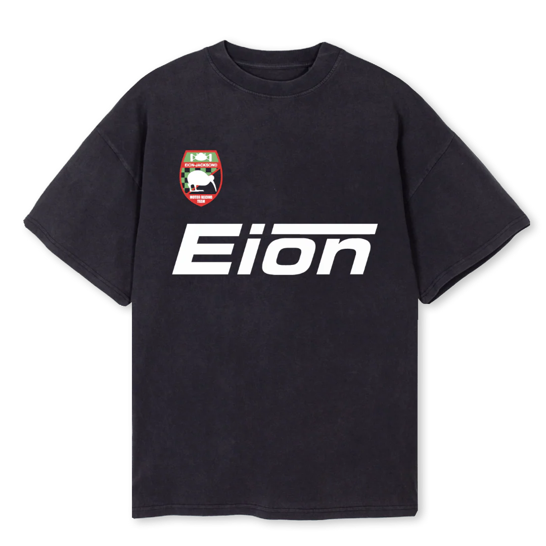 MOTO Vintage Black Oversized Tee.