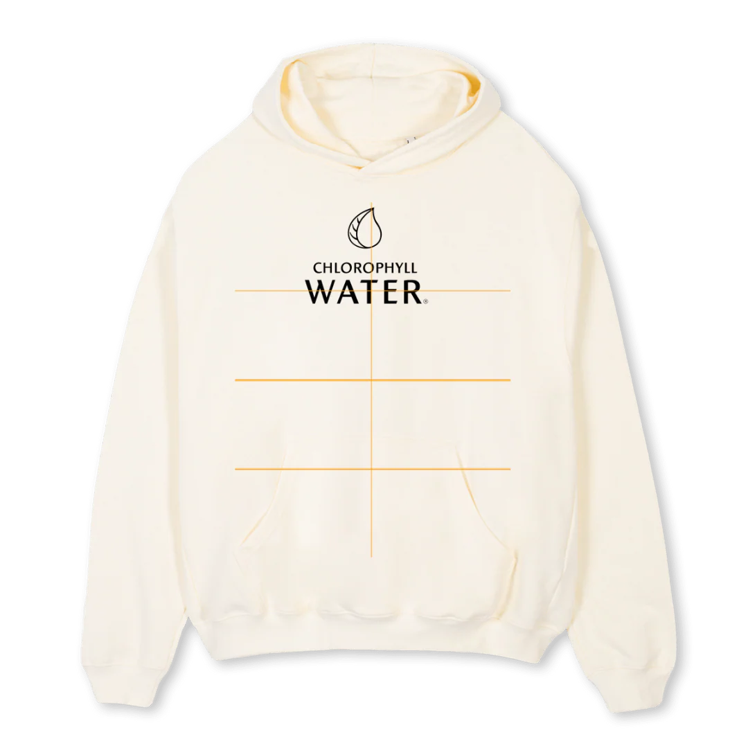 MPL Cream Oversized Hoodie.