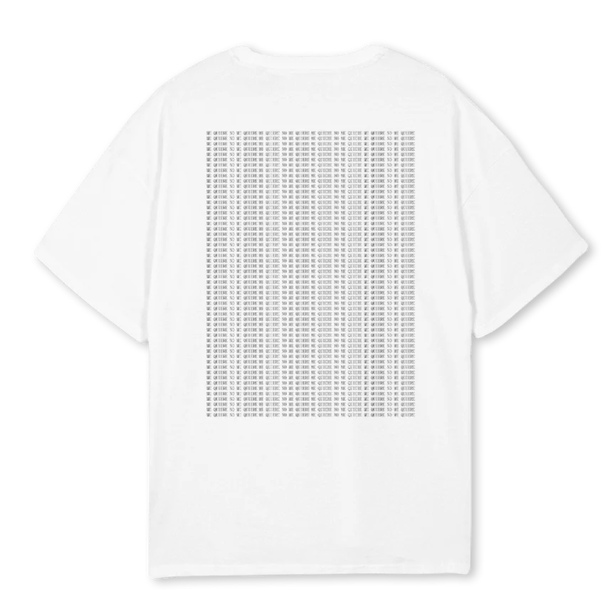 MQNMQ White Oversized Tee. - Image 2