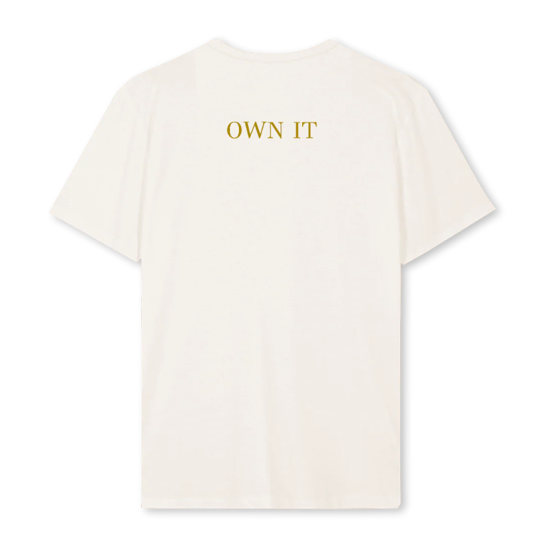 MQSAMPLEDOIS Vintage White Regular Tee. - Image 2