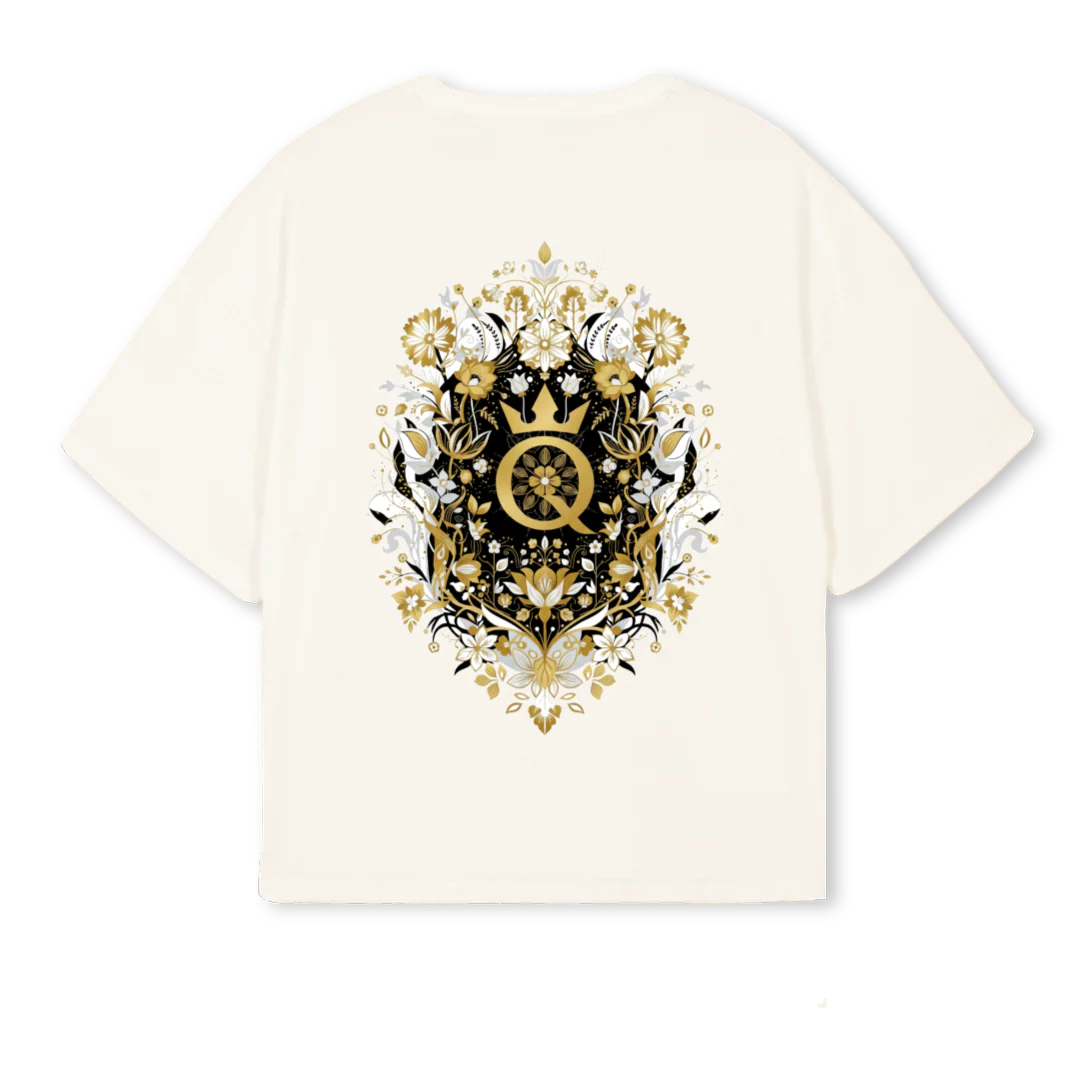 MQSAMPLEOITO Vintage White Oversized Boxy Tee. - Image 2