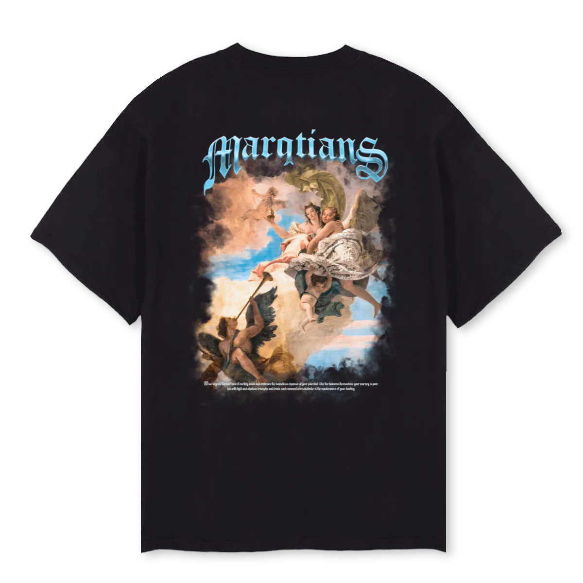 MQTS Black Oversized Tee. - Image 2