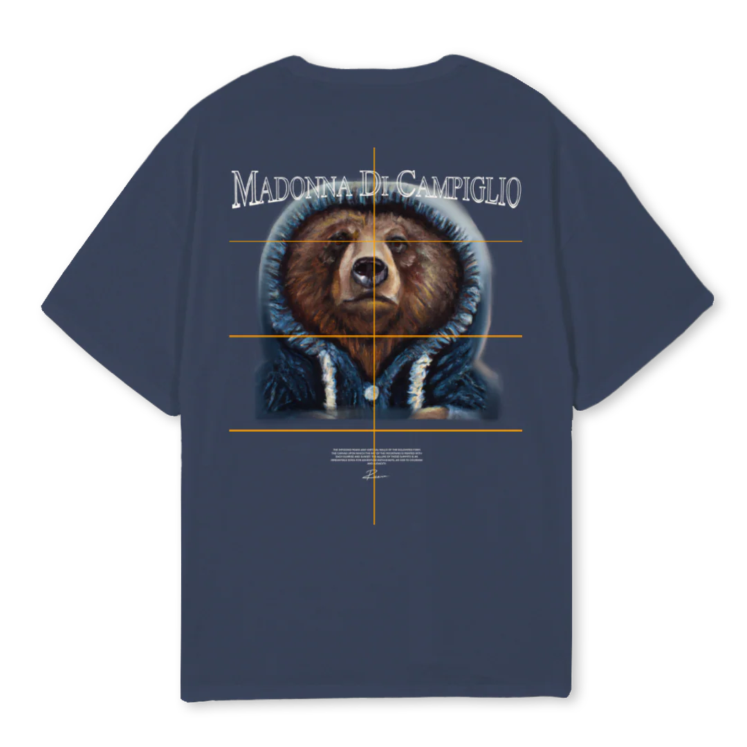 MRC Navy Blue Oversized Tee. - Image 2