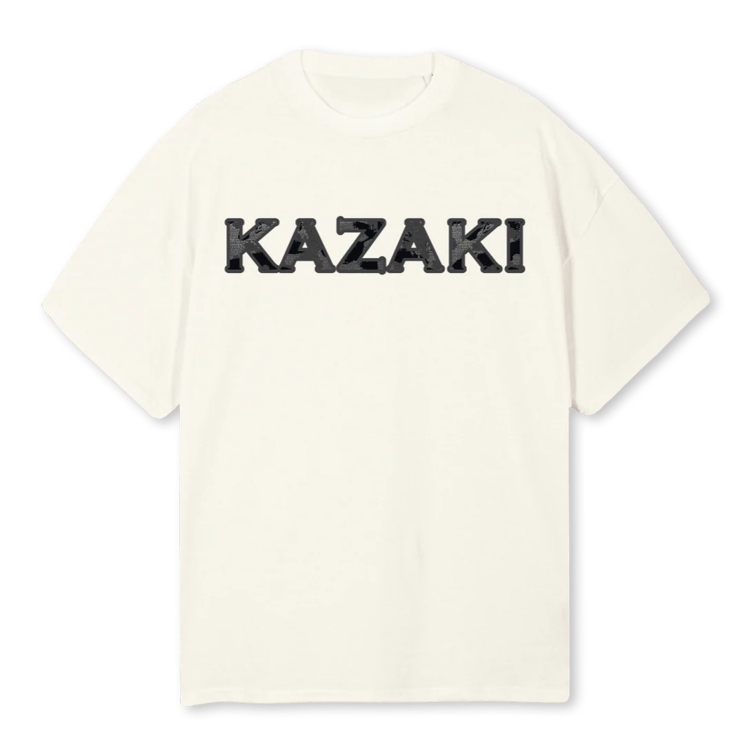 MRKC Cream Oversized Tee.