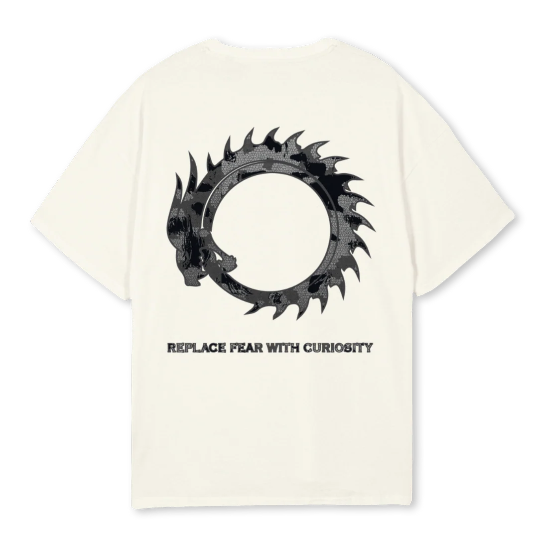 MRKC Cream Oversized Tee. - Image 2