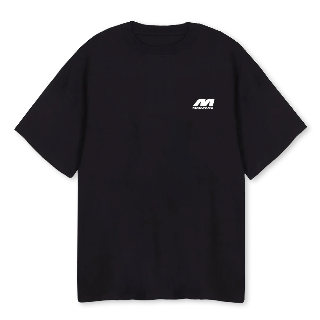 MSBLACK Black Oversized Tee.