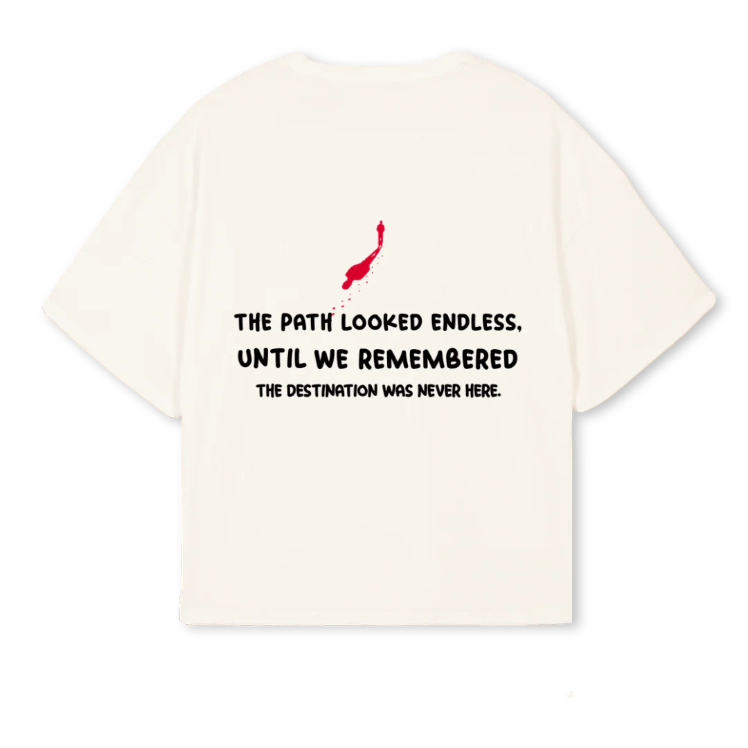 MSTWO Vintage White Oversized Boxy Tee. - Image 2