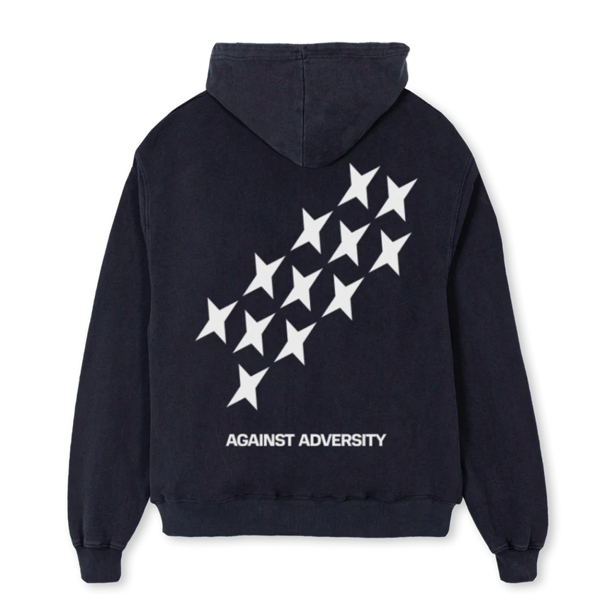 MULTINEW Vintage Black Oversized Hoodie. - Image 2