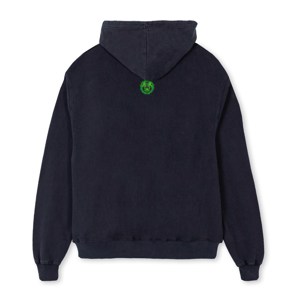 MXABIONEW Vintage Black Oversized Hoodie. - Image 2