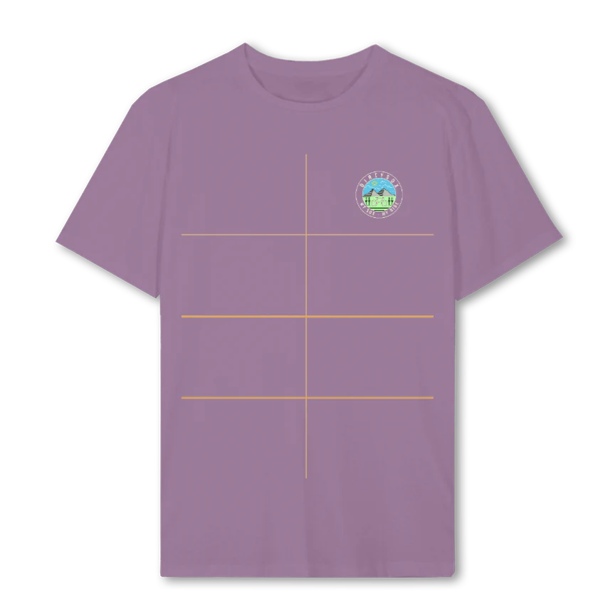 MYSOXMYRIDECREME Purple Regular Tee.