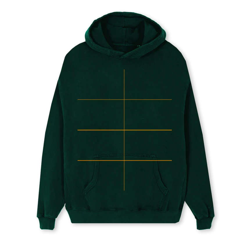 MYSOXMYRIDEHOODIE Wild Green Regular Hoodie.