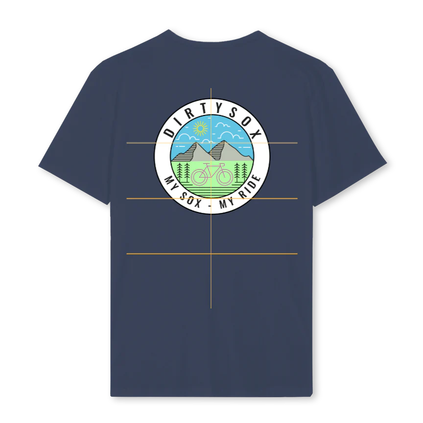 MYSOXMYRIDESHIRT Navy Blue Regular Tee. - Image 2