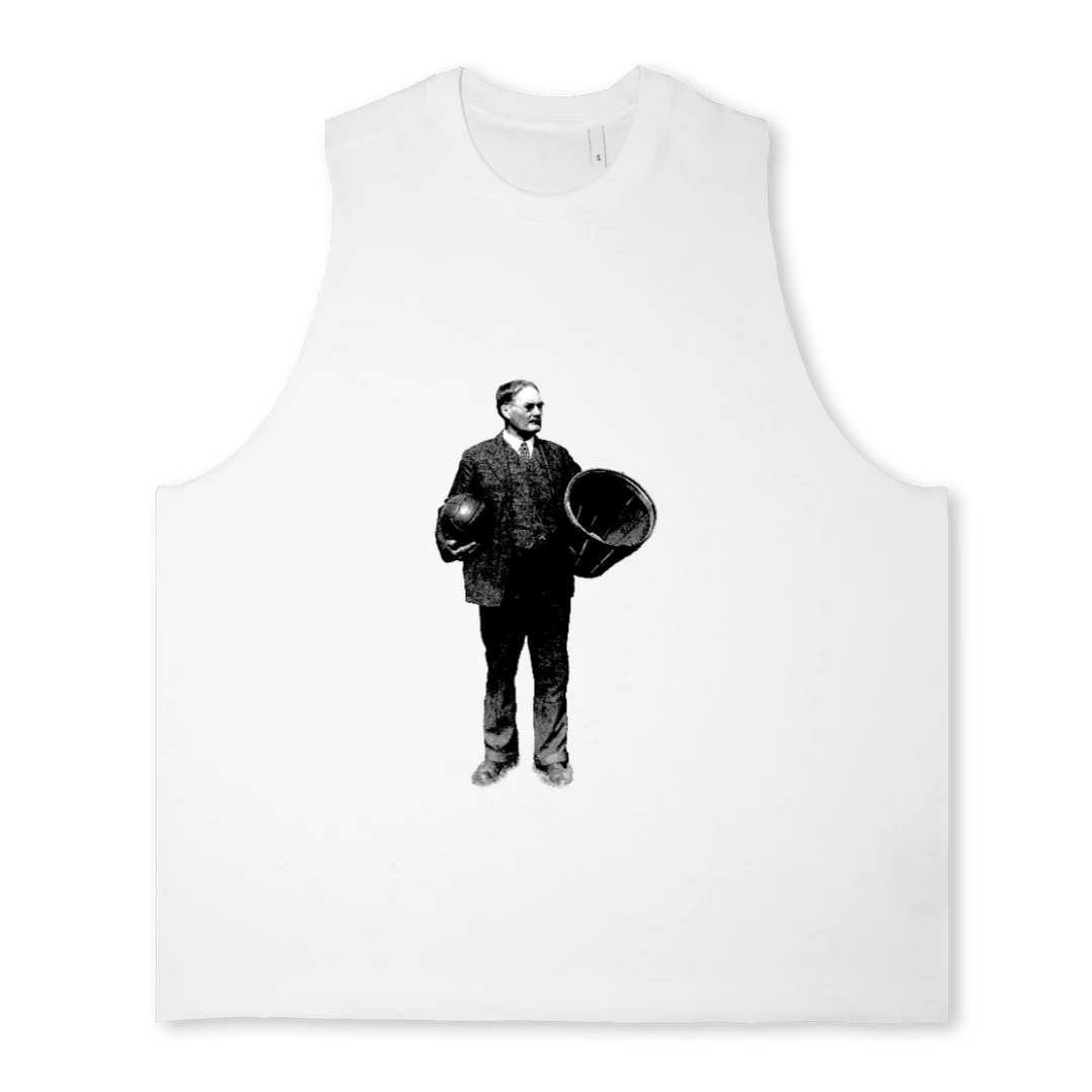 NAESMITH Bright white Oversized Vest.