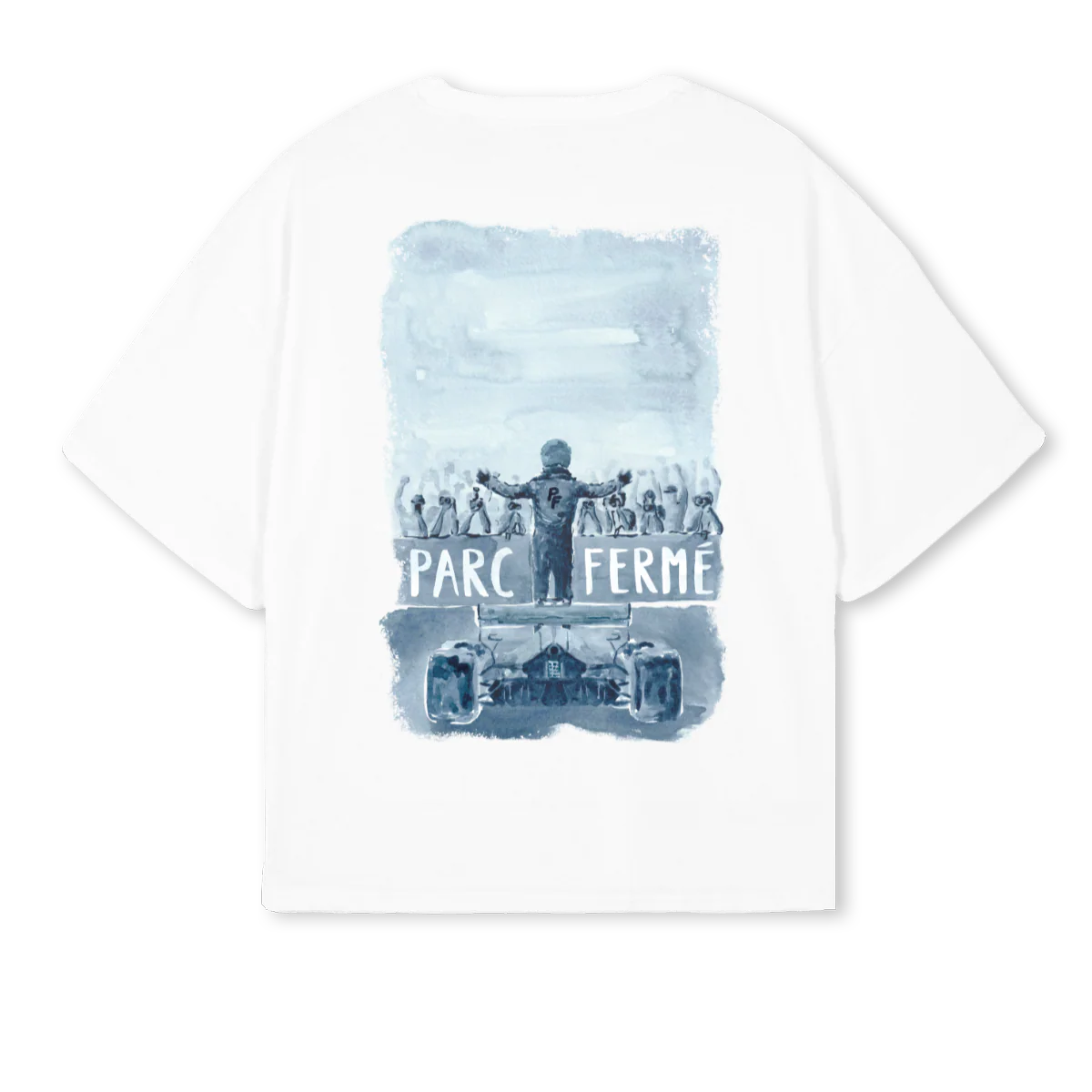 NAMESAKES White Oversized Boxy Tee. - Image 2
