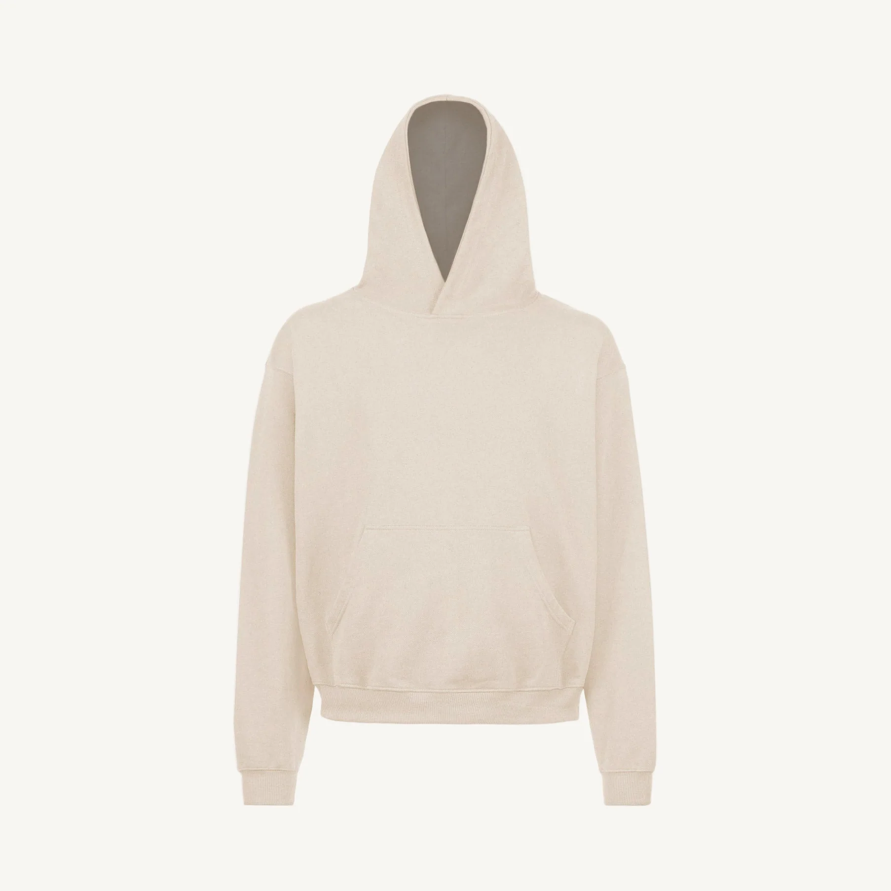 Natural Oversized Hoodie.