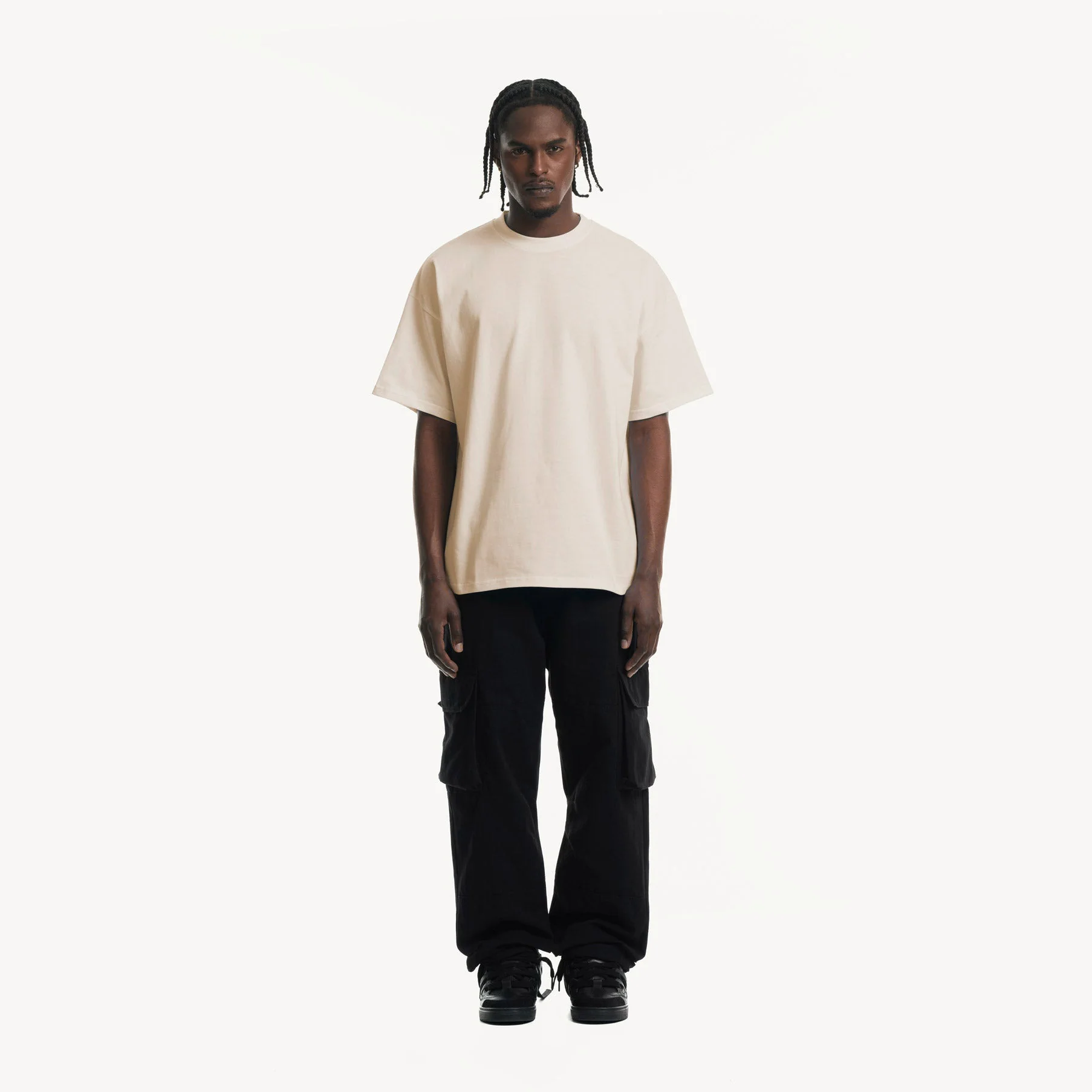 Natural Oversized Tee. - Image 2