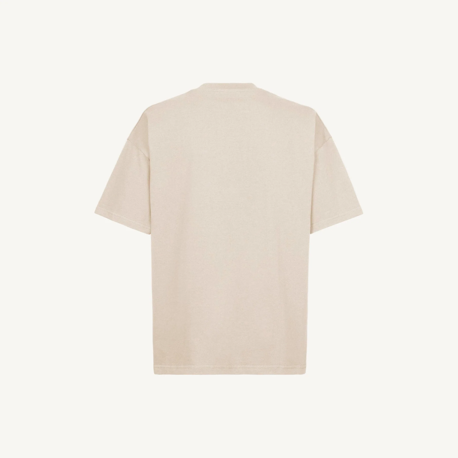 Natural Oversized Tee. - Image 4