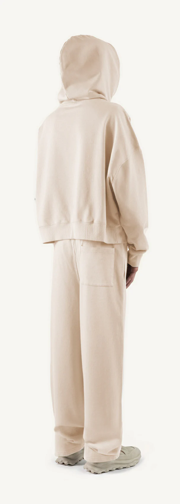 Natural Straight-Leg Baggy Sweatpants. - Image 5