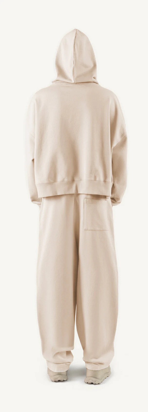 Natural Straight-Leg Baggy Sweatpants. - Image 6