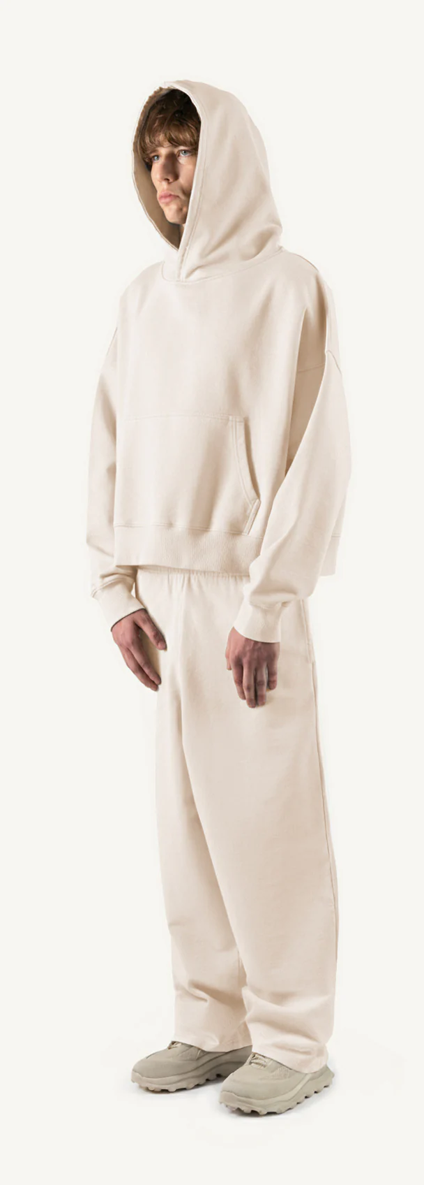 Natural Straight-Leg Baggy Sweatpants. - Image 9