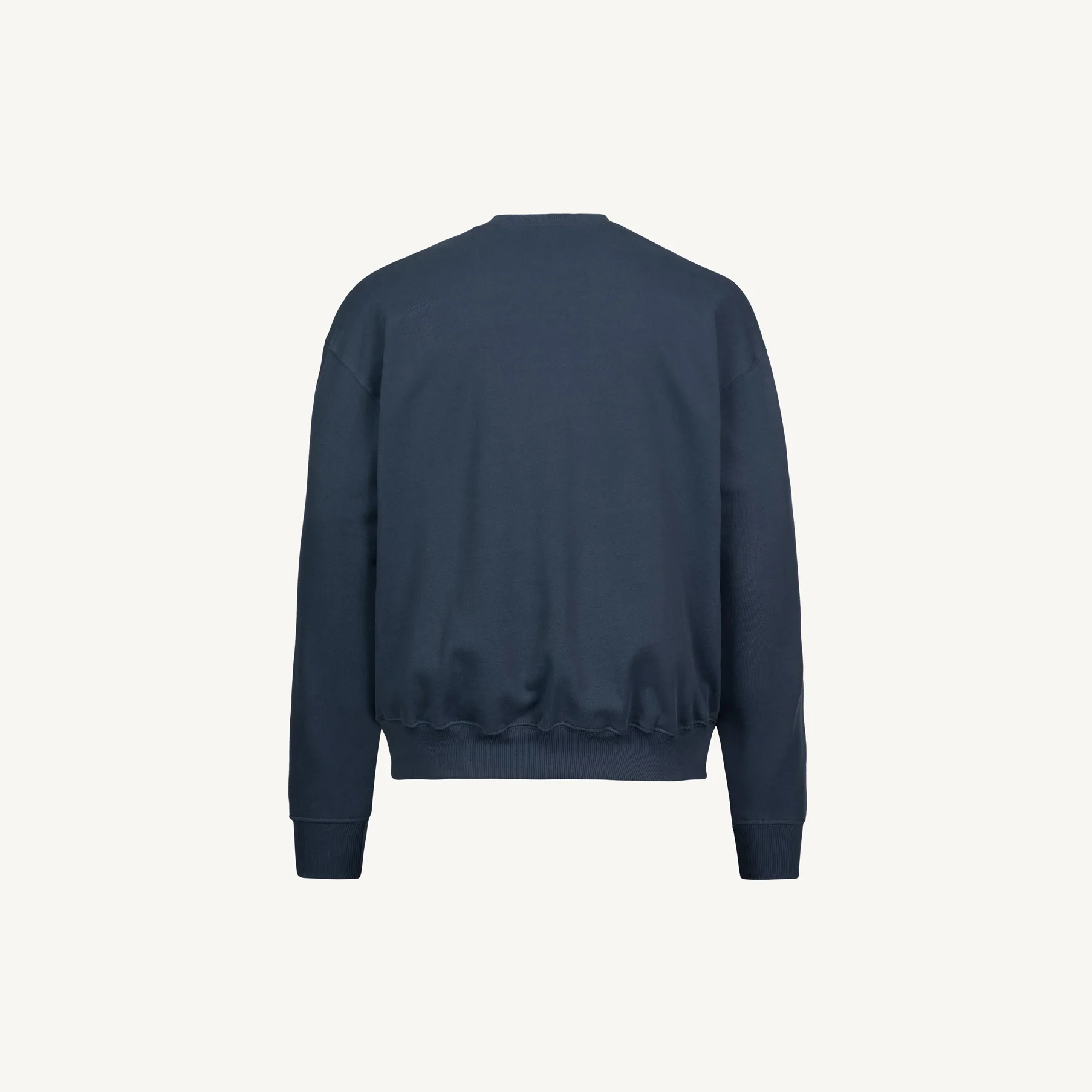 Navy Blue Oversized Crewneck Sweater. - Image 4