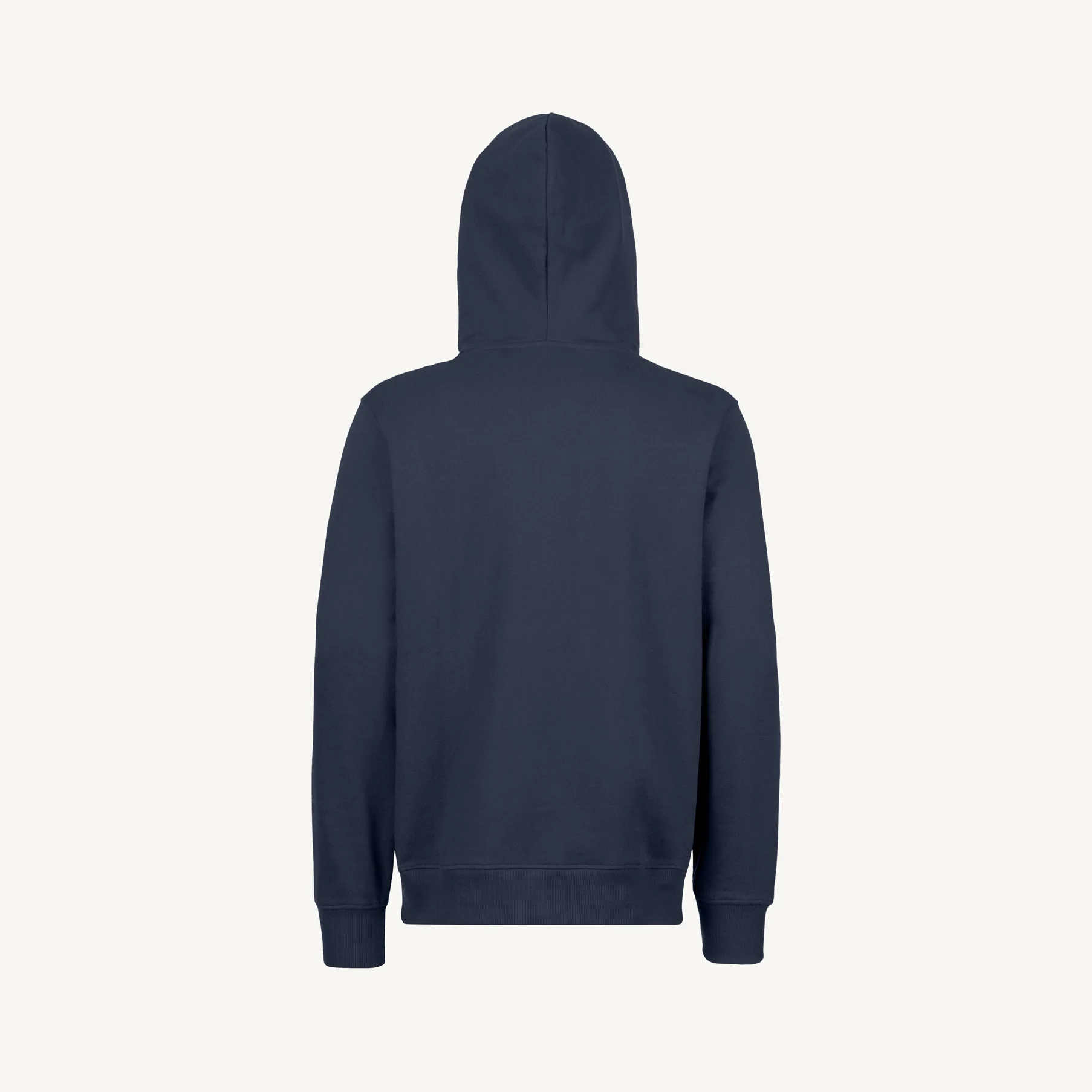 Navy Blue Regular Hoodie. - Image 4
