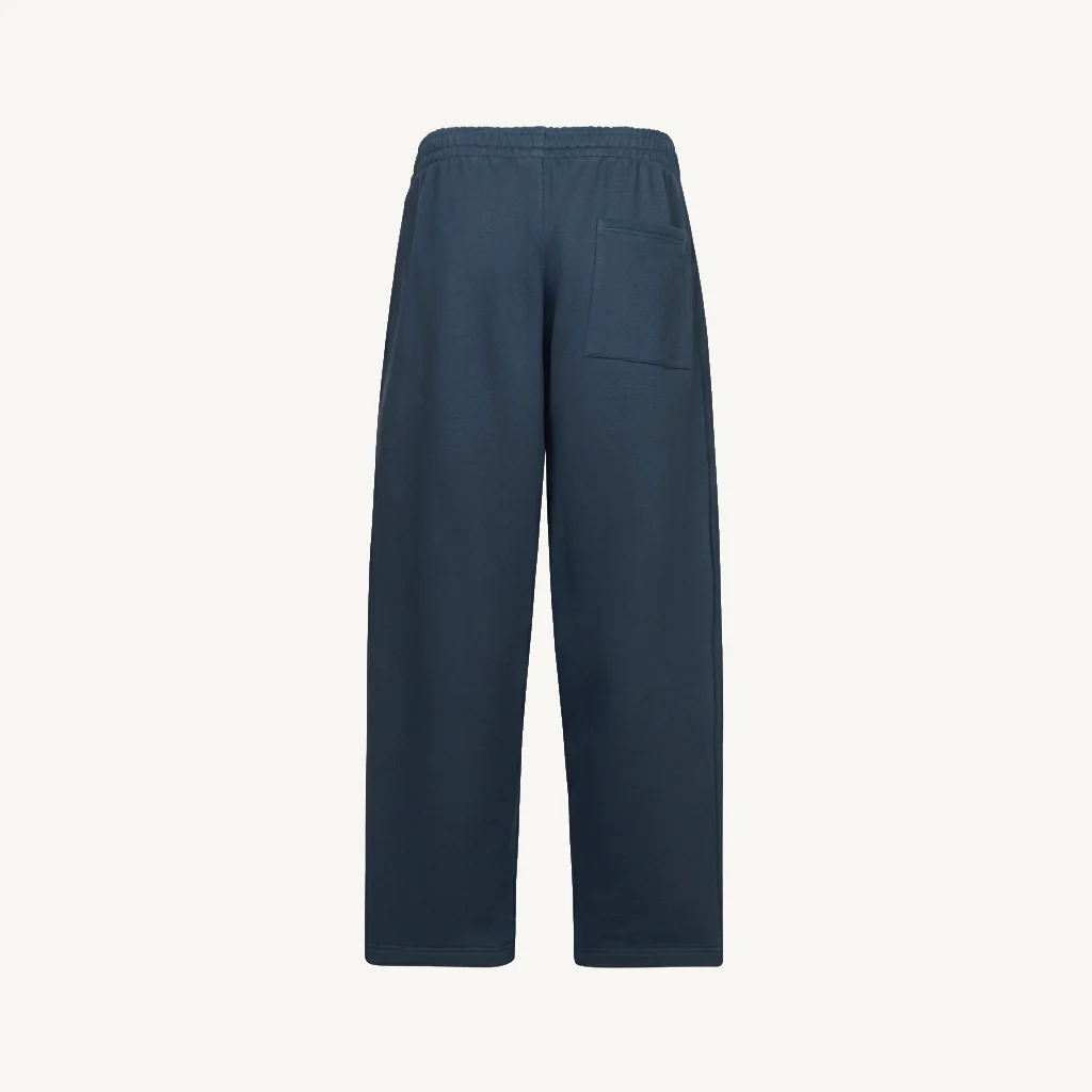 Navy Blue Straight-Leg Relaxed Sweatpants. - Image 10