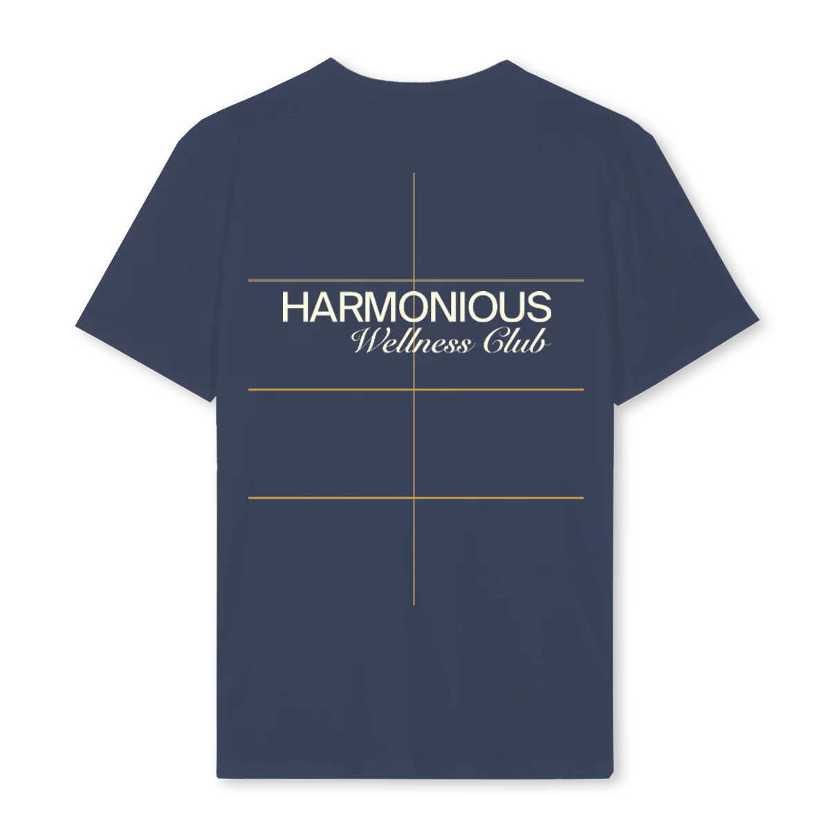 NAVYREGWLNESSCRIPT Navy Blue Regular Tee. - Image 2