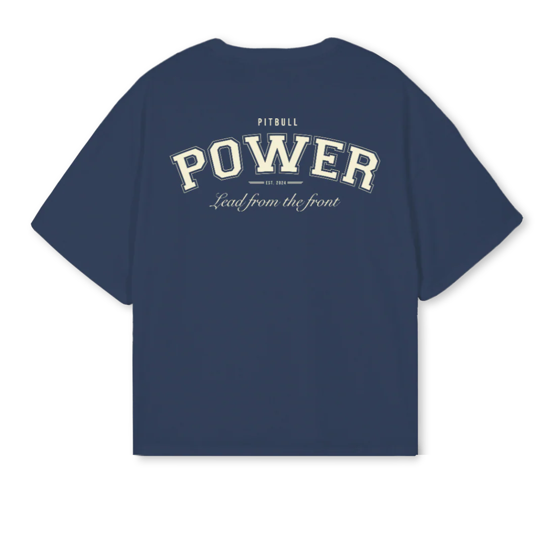 NAVYTEEBOXY Navy Blue Oversized Boxy Tee. - Image 2