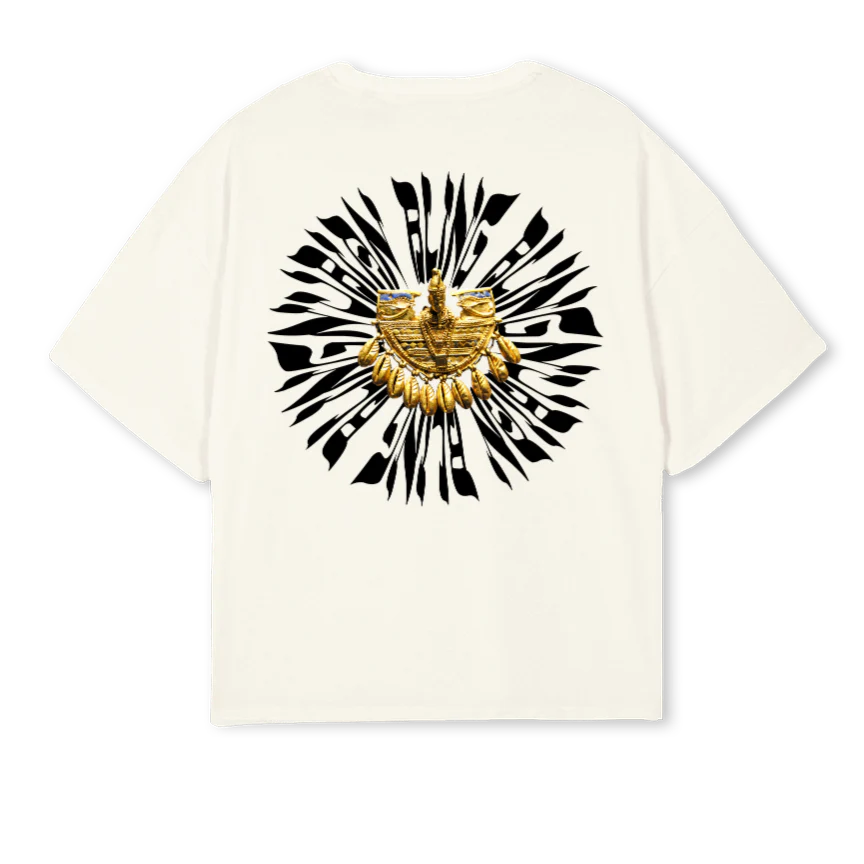NBB Cream Oversized Boxy Tee. - Image 2