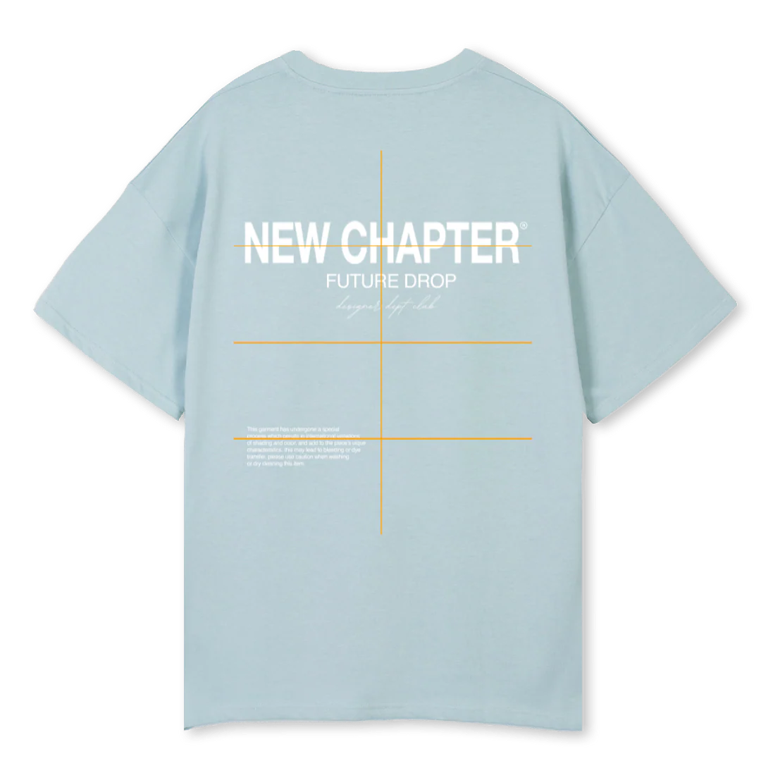NCFUTUREDROP Cold Blue Oversized Tee. - Image 2