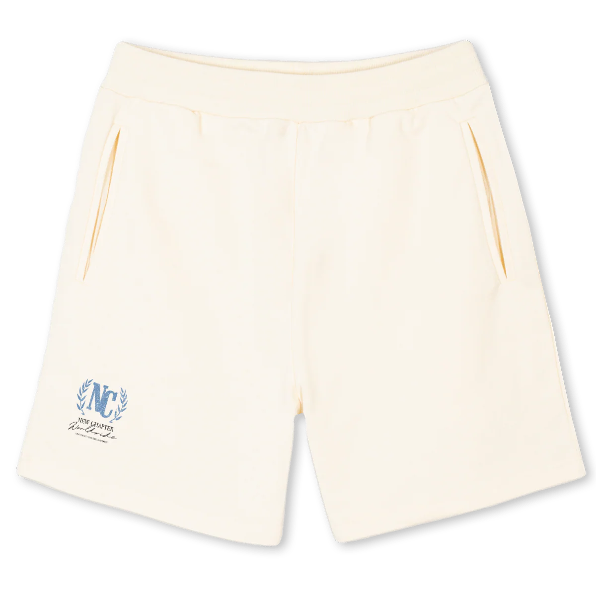 NCHOTELSHORTBLUE Cream Sweatshorts.