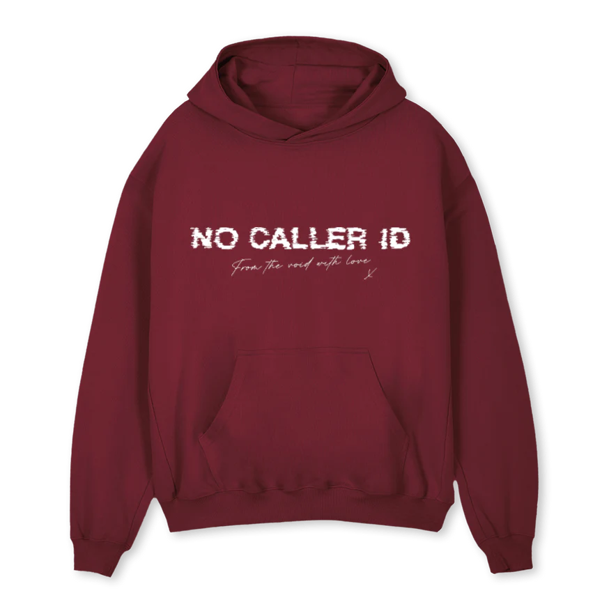 NCIDBURGUNDYHOODIE Burgundy Oversized Hoodie.