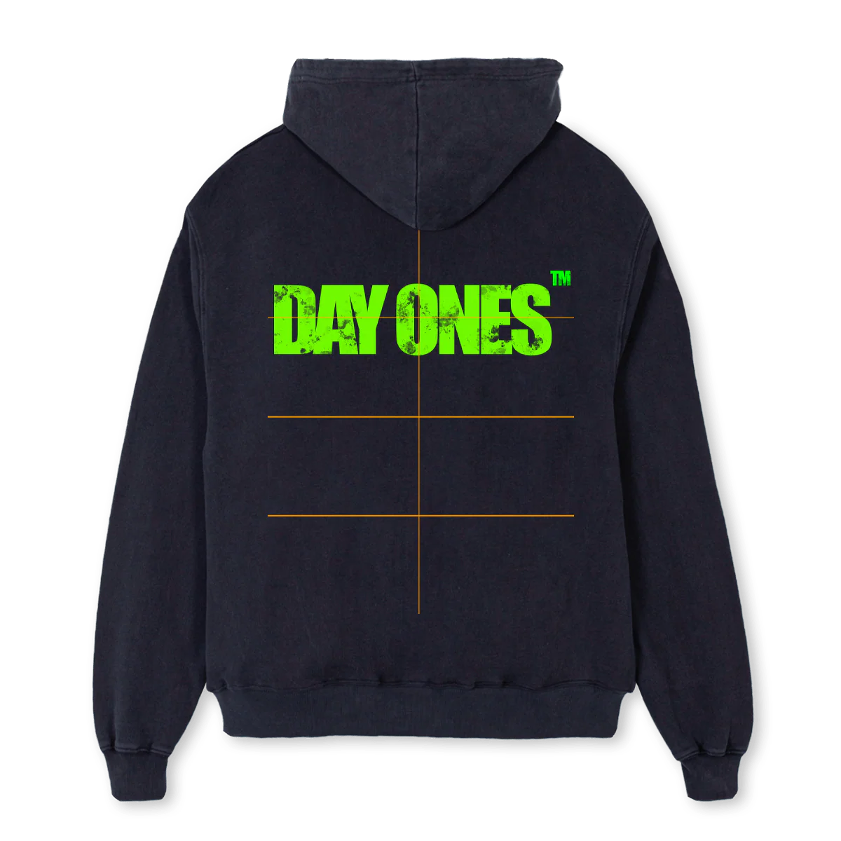 NCMO Vintage Black Oversized Hoodie. - Image 2