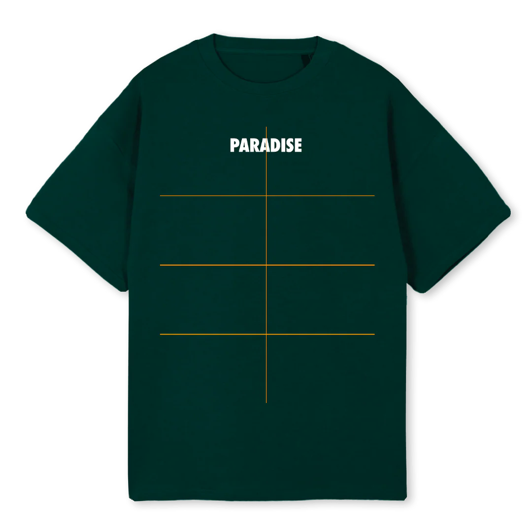 NCPARADISE Wild Green Oversized Tee.